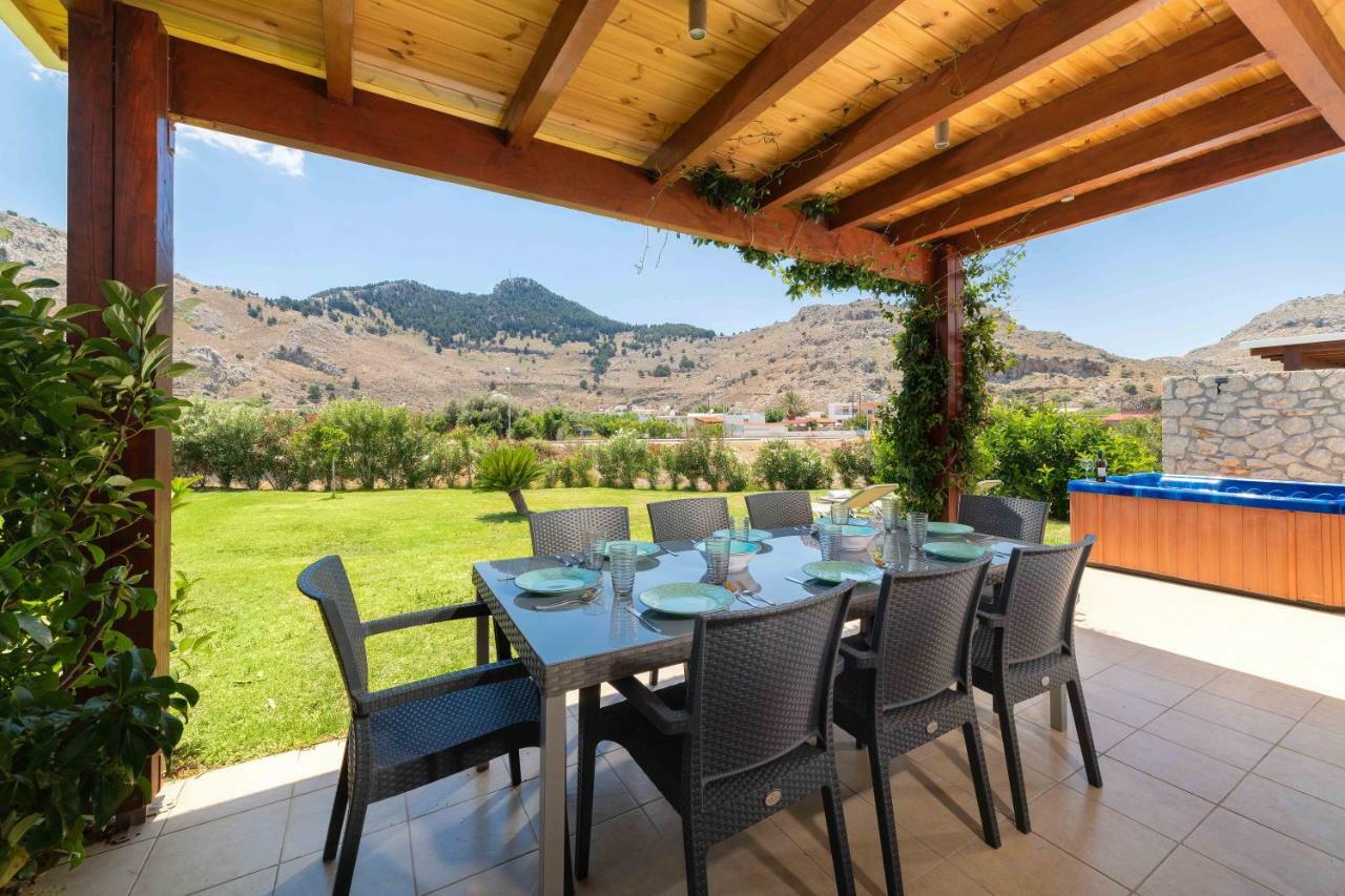 Kolymbia Villas By Stayonrhodes Exterior foto